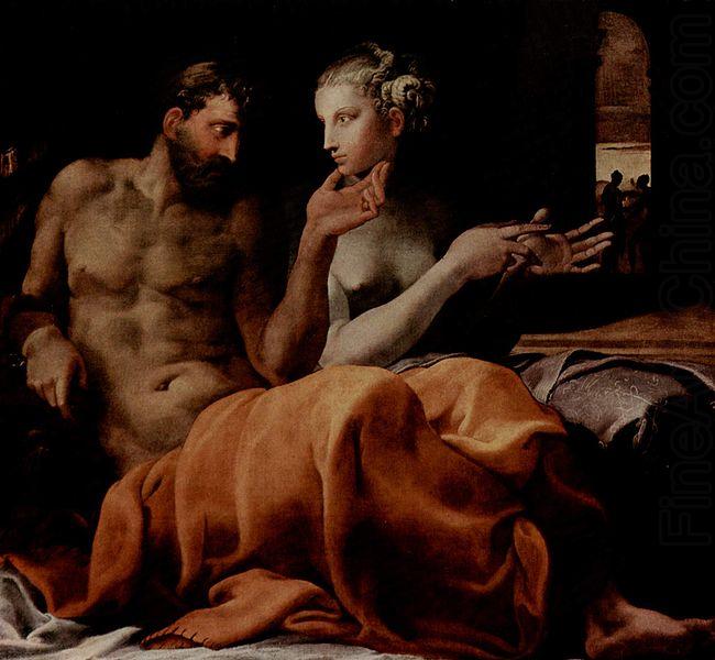Francesco Primaticcio Odysseus und Penelope china oil painting image